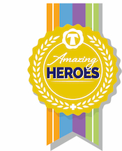 amazing heroes badge